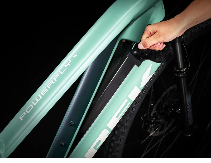 Trek Powerfly 5 Gen 4 Electric Mountain Bike Satin Blue Sage/Juniper-5